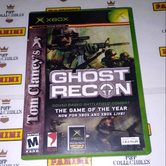 Tom Clancy's Ghost Recon 🔥 Original Microsoft Xbox 🎮 Vintage Video Games - Picture 2 of 2